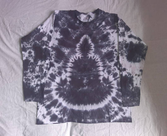 Tie Dye Buddha chakra long sleeve T shirt UNISEX S-4XL