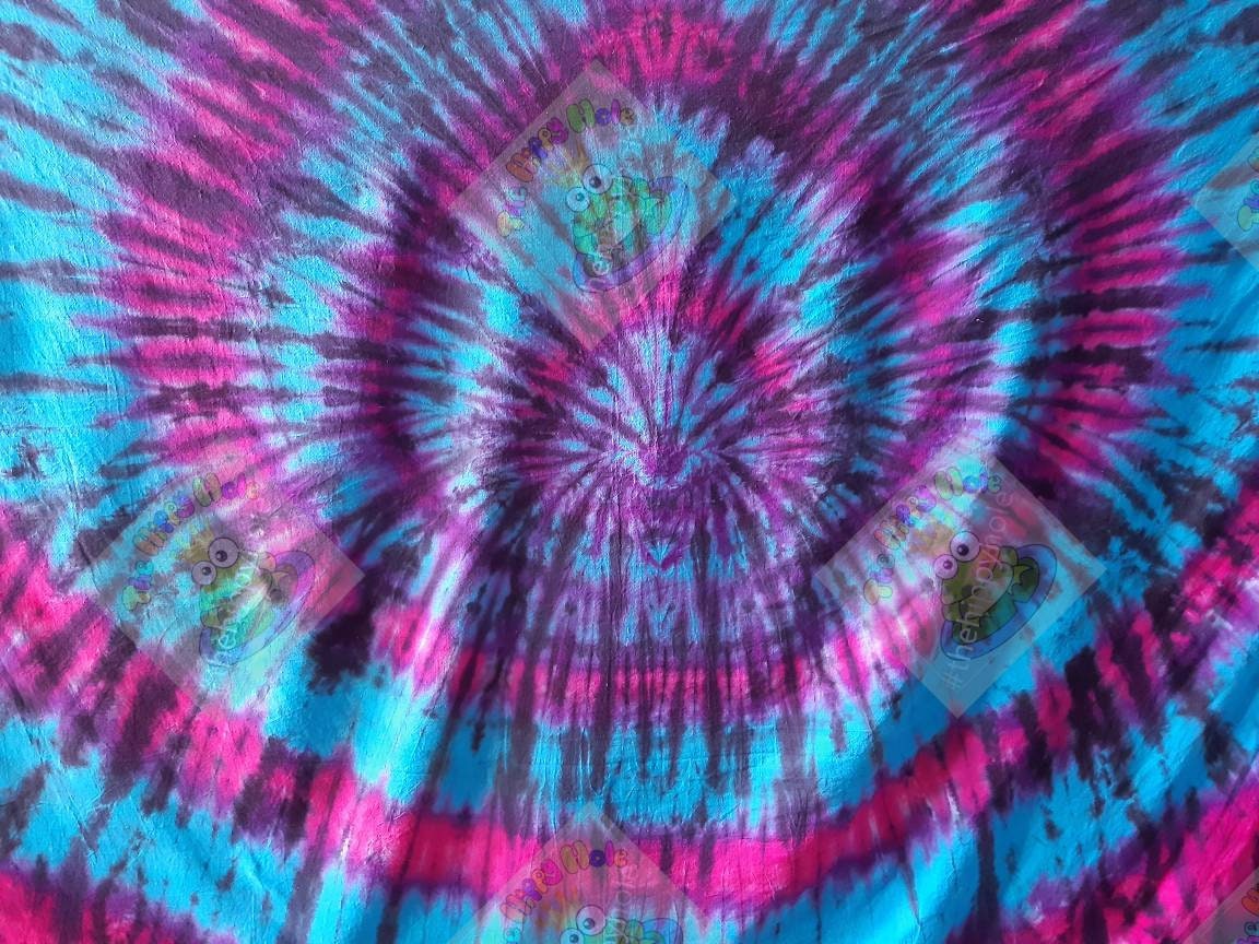 Tie dye SPIDER wall hanging tapestry single size 150cmx210cm