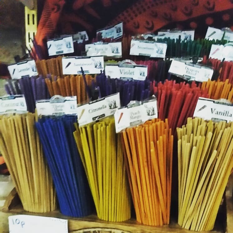 Handmade colourful incense sticks PICK N MIX