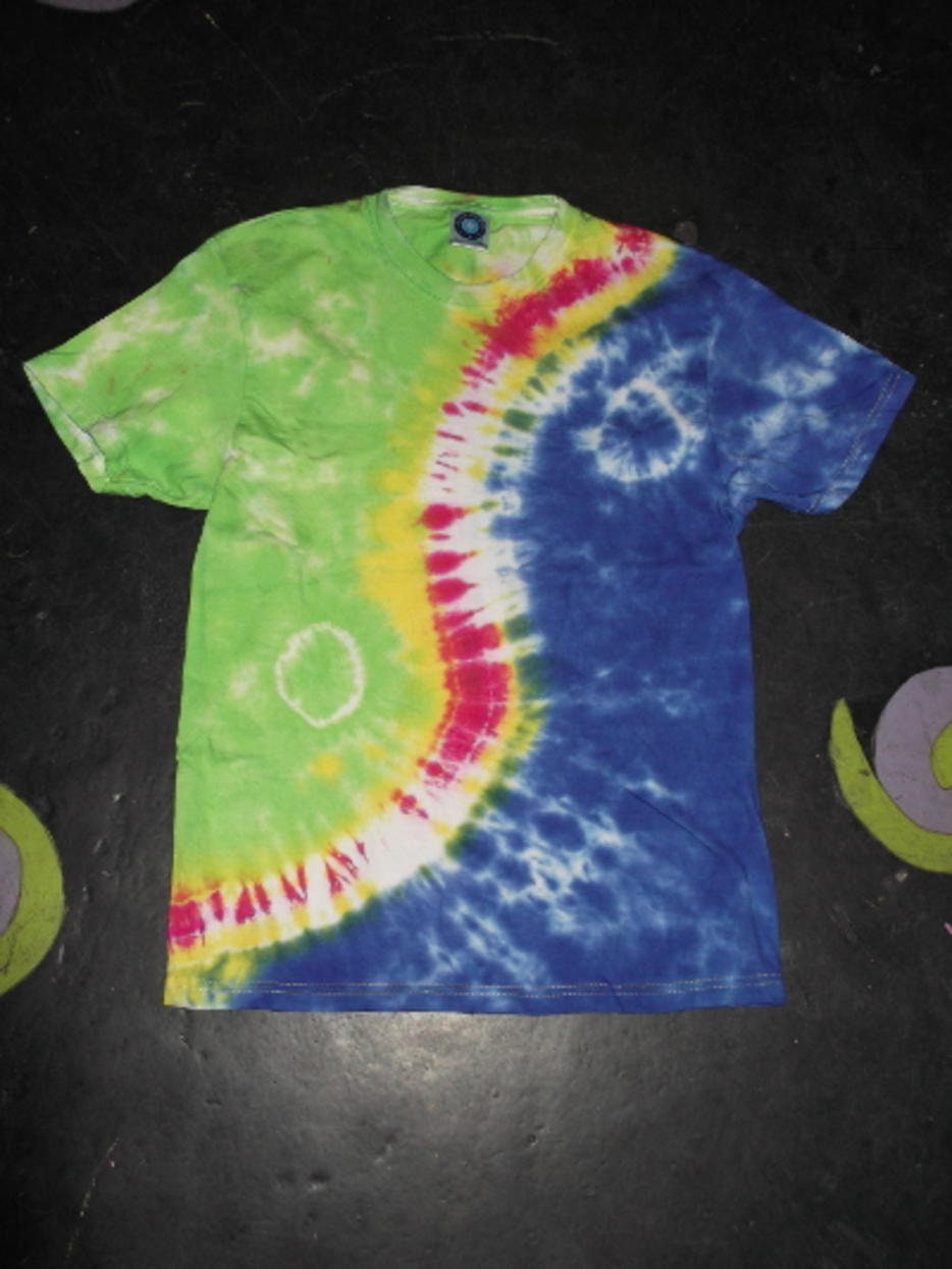 Tie Dye YIN YANG T shirt UNISEX S-5XL