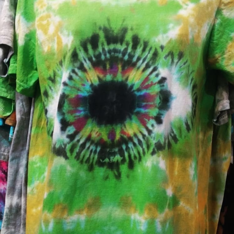 Tie Dye Rainbow Vision Eye T shirt UNISEX S-5XL