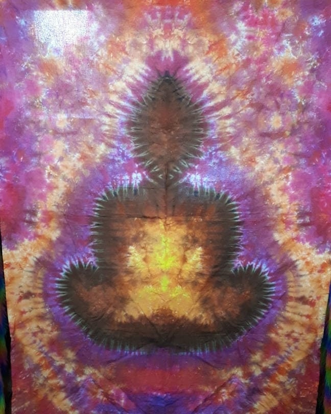 Tie Dye Buddha chakra T shirt UNISEX S-5XL