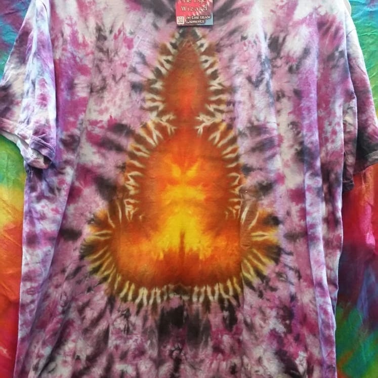 Tie Dye Buddha chakra T shirt UNISEX S-5XL