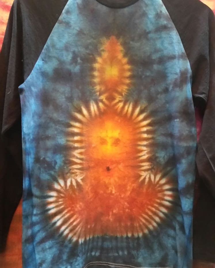 Tie Dye Buddha chakra T shirt UNISEX S-5XL