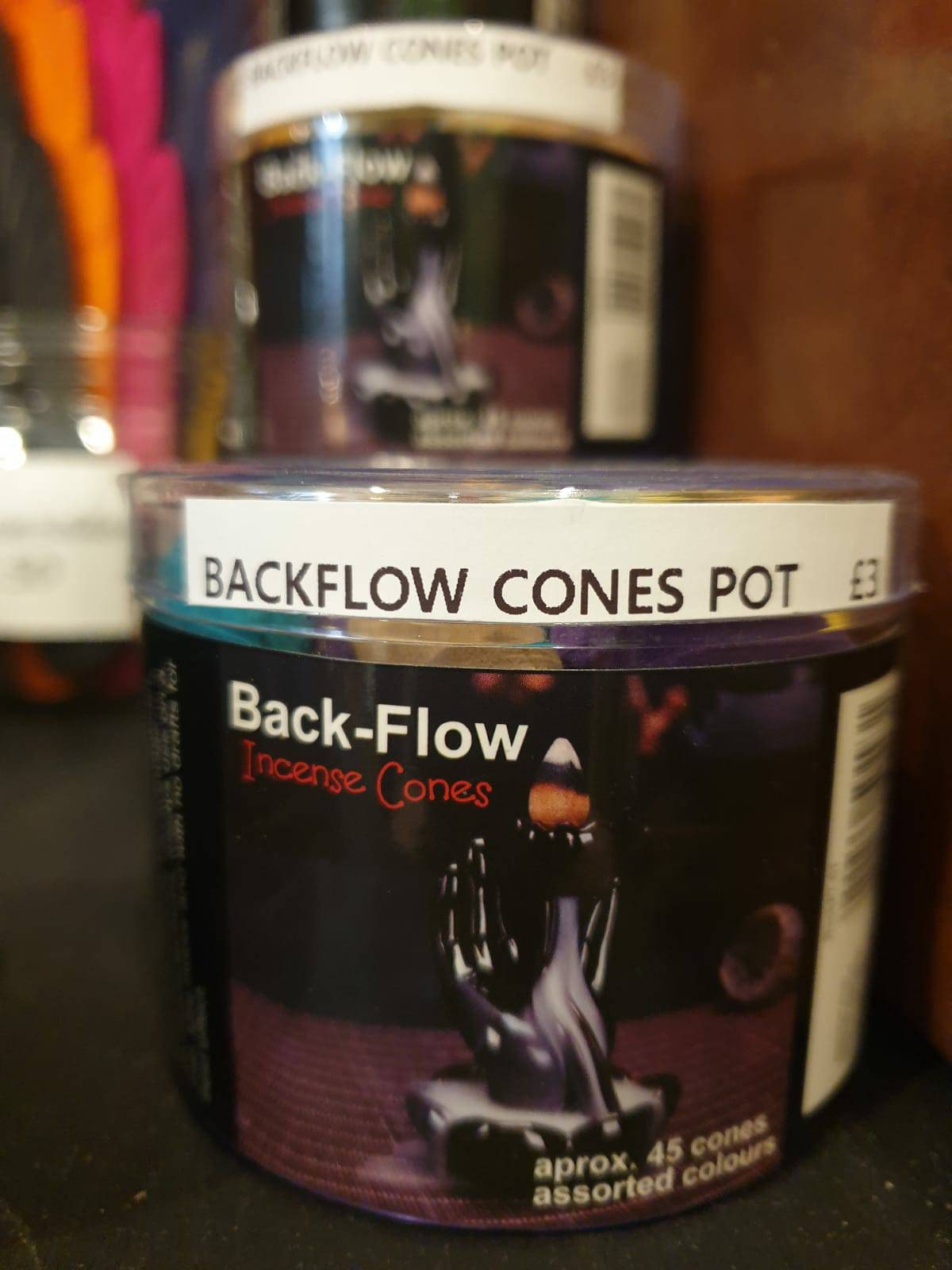 Backflow incense cones mixed pot 45 cones