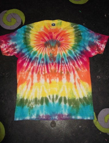 SPIDER tie dye t shirt