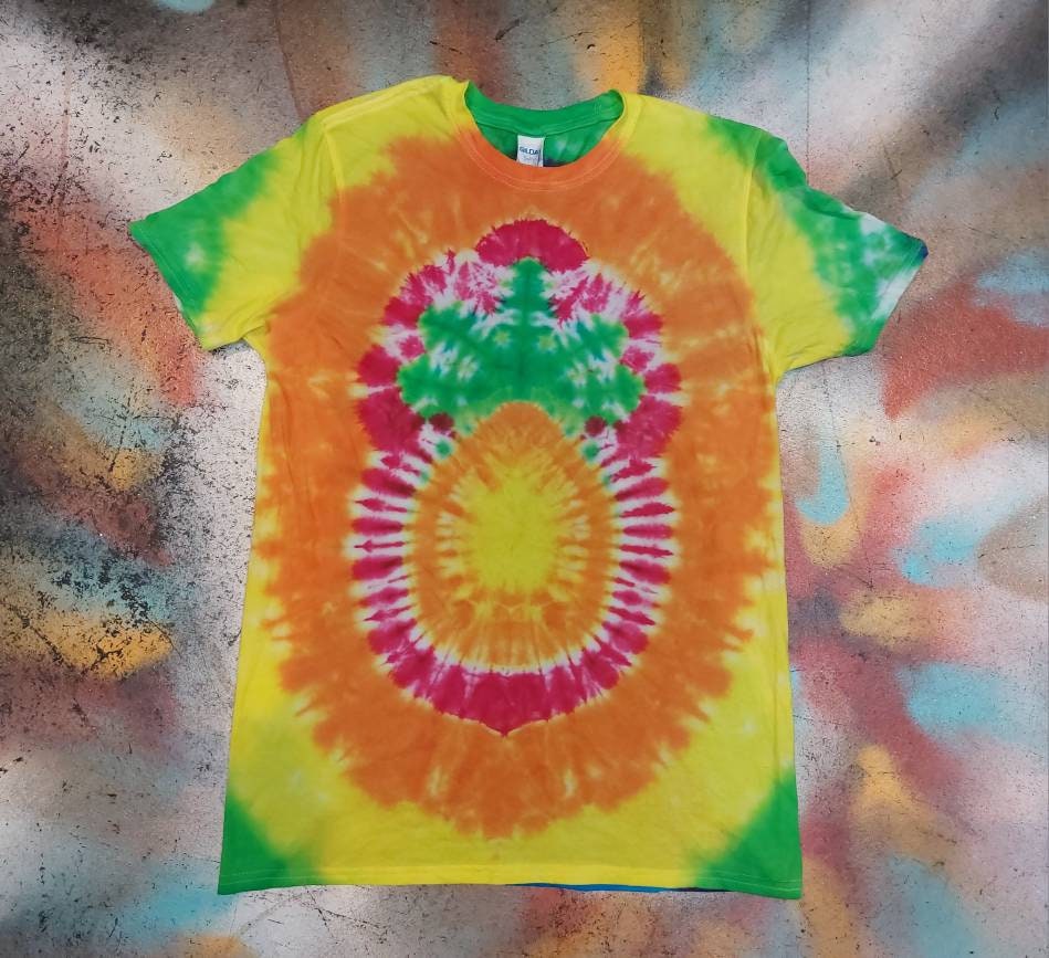 Tie Dye pineapple T shirt UNISEX S-5XL