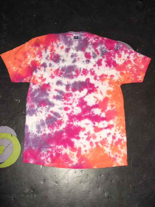 Tie Dye sunset scrunch T shirt UNISEX S-5XL