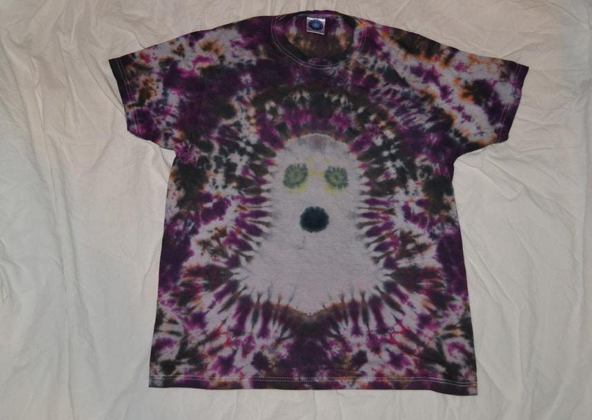 Tie Dye GHOST goth horror Halloween T shirt unisex S-5XL custom made