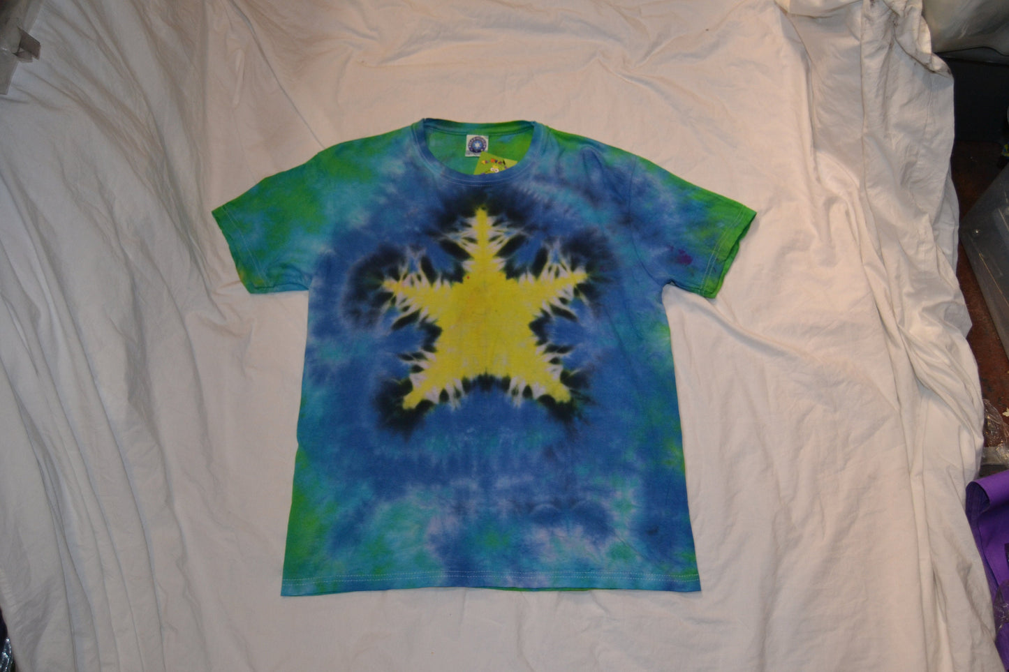 Tie Dye STAR tie dye T shirt unisex S-5XL