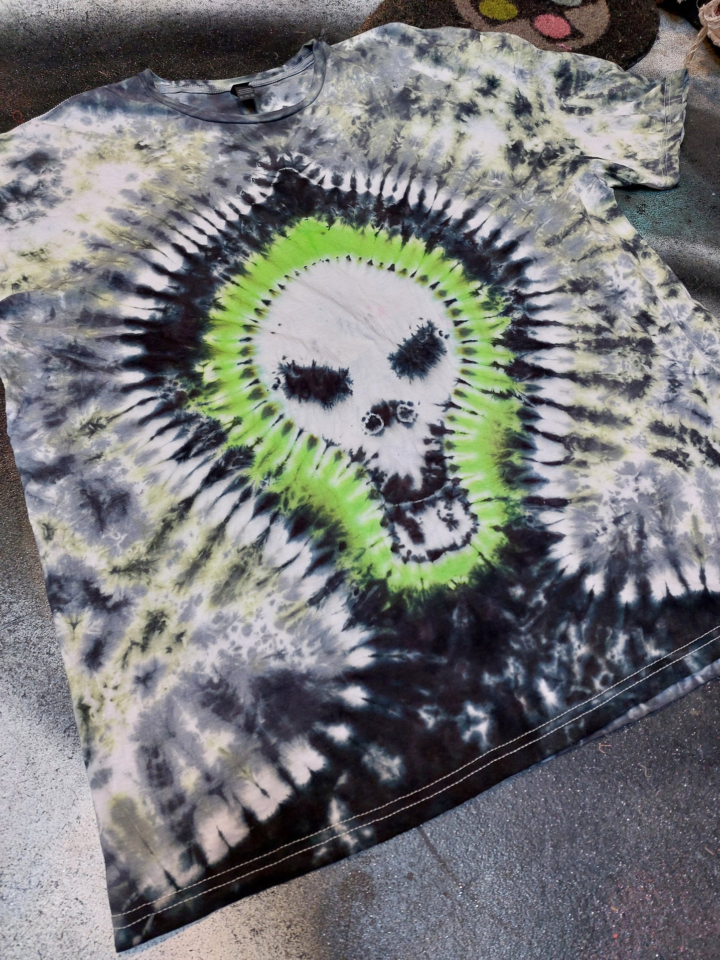 Tie Dye Grim Reaper Death goth tie dye horror T shirt unisex all sizes S-5XL