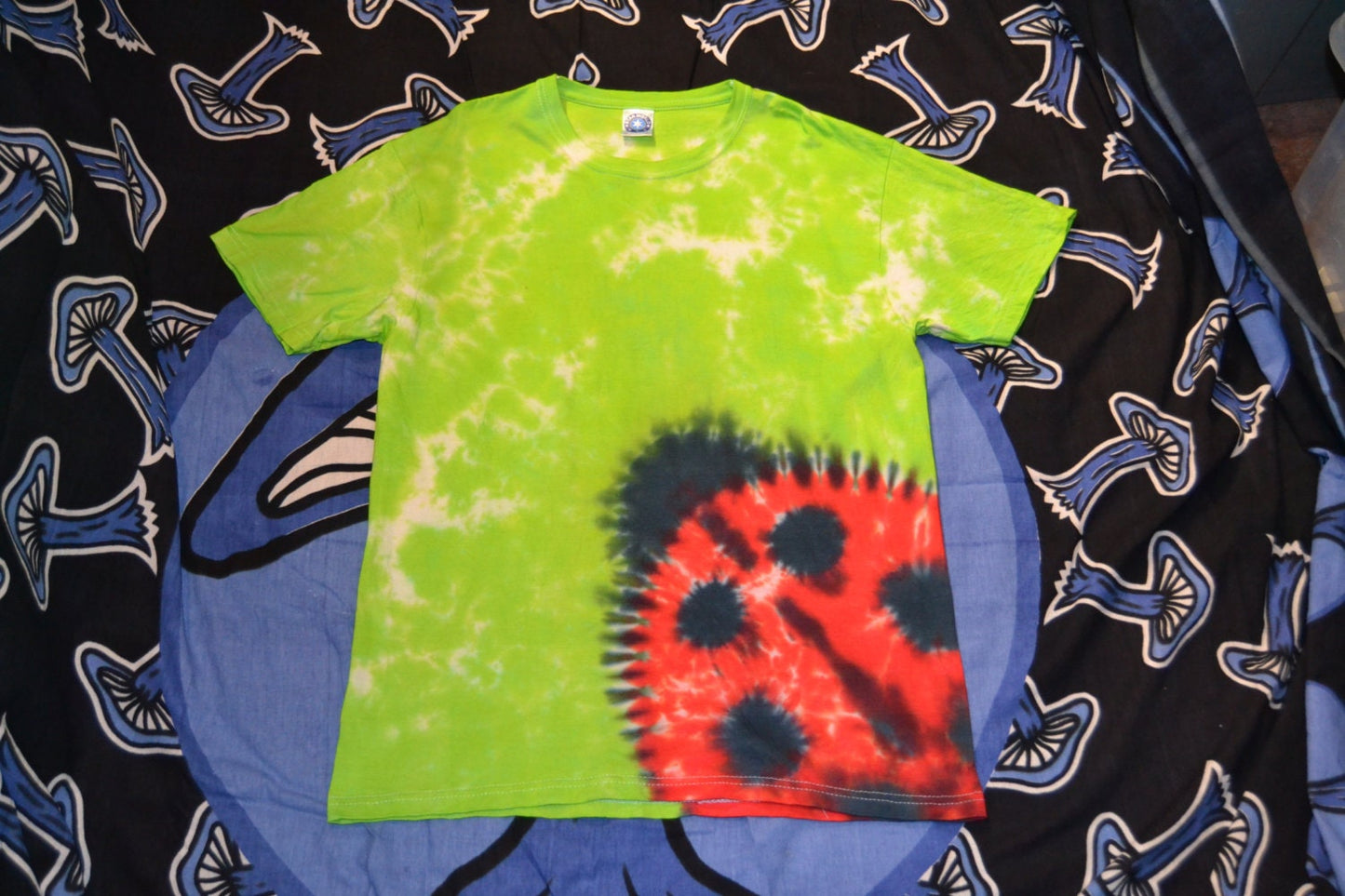 Ladybird unique Tie Dye T shirt UNISEX S-5XL {custom made}