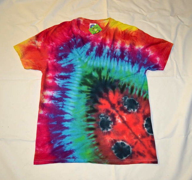 Ladybird unique Tie Dye T shirt UNISEX S-5XL {custom made}