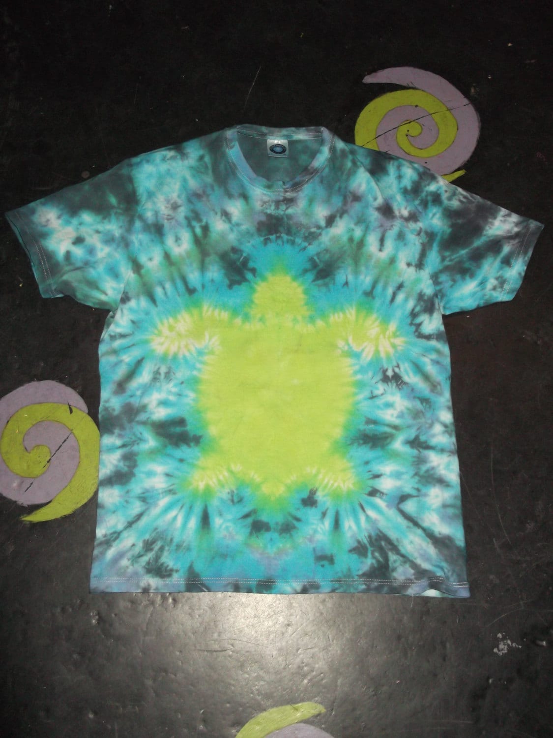 Tie Dye TURTLE tie dye animal T shirt UNISEX S-5XL