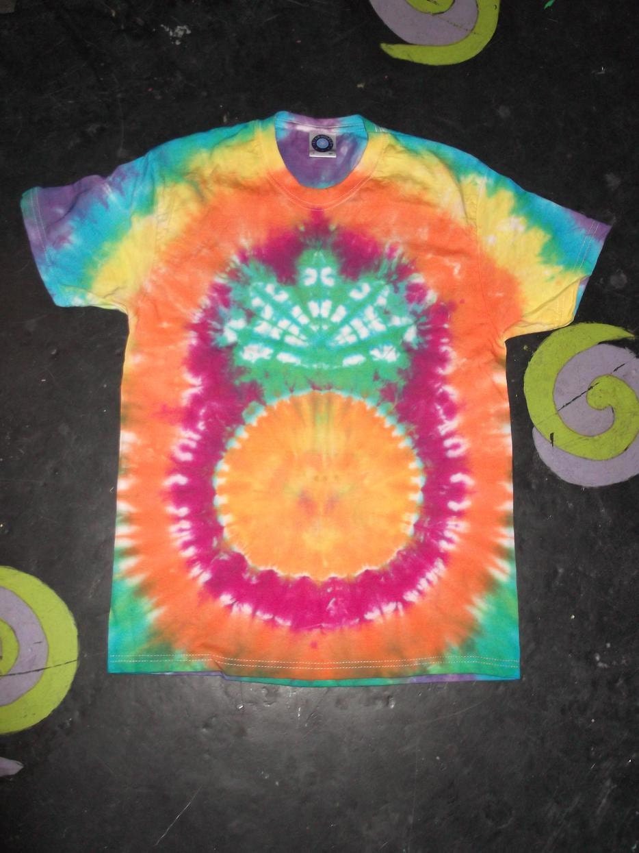 Tie Dye pineapple T shirt UNISEX S-5XL