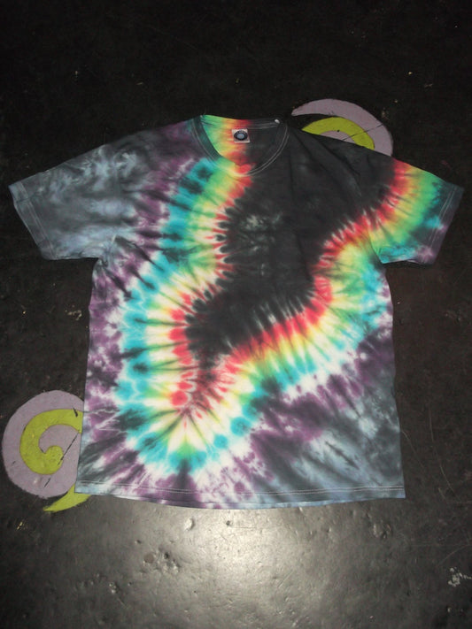 Tie Dye Prism Tornado tie dye T shirt UNISEX S-5XL