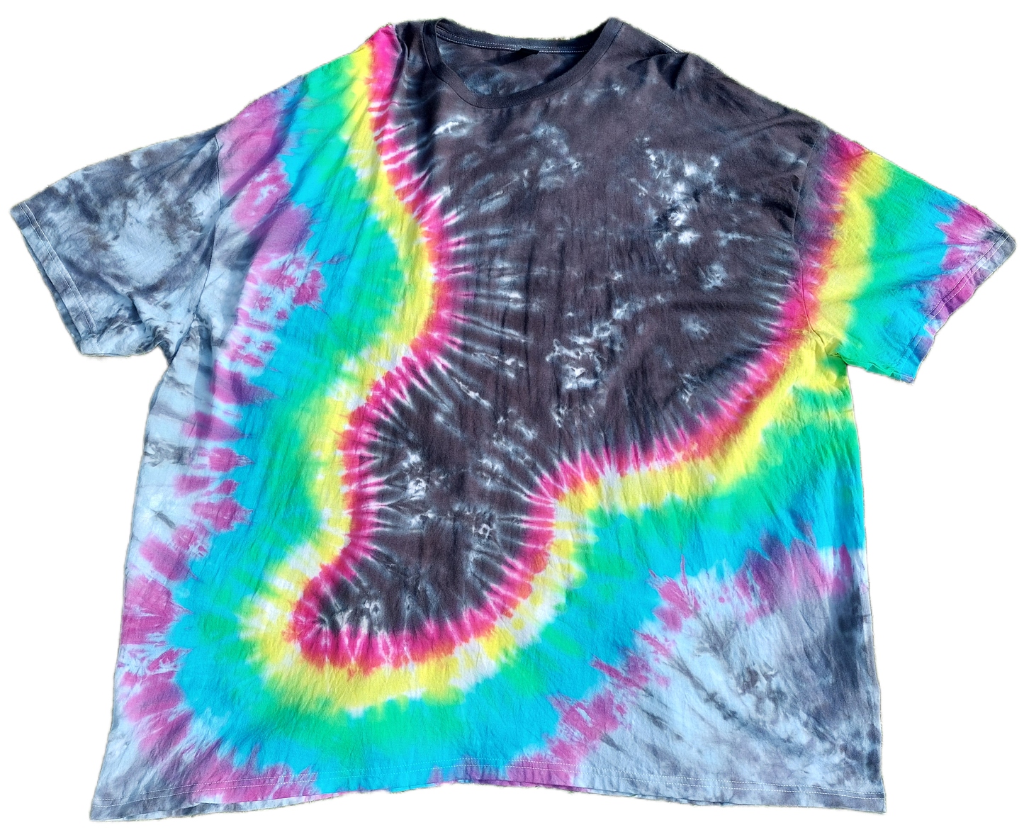 Tie Dye Prism Tornado tie dye T shirt UNISEX S-5XL
