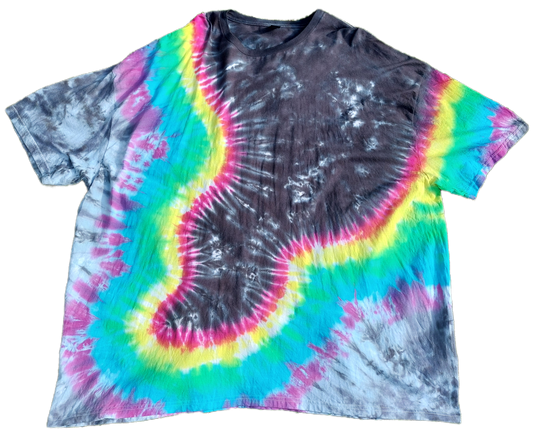 Tie Dye Prism Tornado tie dye T shirt UNISEX S-5XL