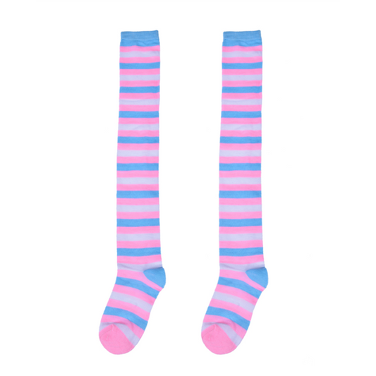Transgender pride flag Welly Socks